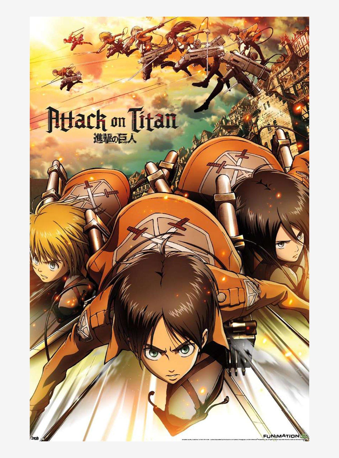 Attack On Titan Attack Poster, , hi-res