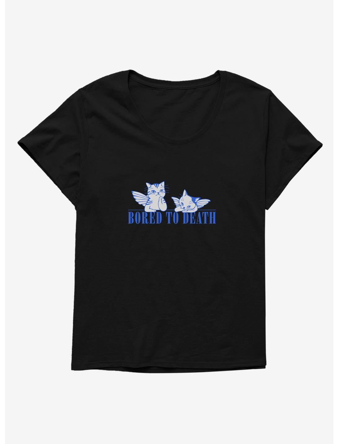 Cats Bored 2 Death Womens T-Shirt Plus Size, , hi-res