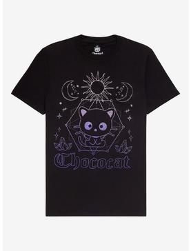 Chococat Celestial Line Art Boyfriend Fit Girls T-Shirt, , hi-res