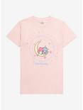 Little Twin Stars Celestial Boyfriend Fit Girls T-Shirt, MULTI, hi-res