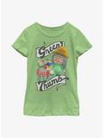 Nintendo Animal Crossing Green Thumb Youth Girls T-Shirt, GRN APPLE, hi-res