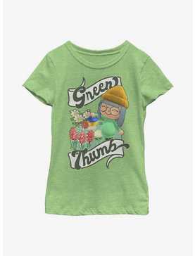 Nintendo Animal Crossing Green Thumb Youth Girls T-Shirt, , hi-res
