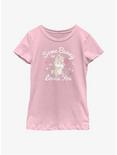 Disney Bambi Some Bunny Loves You Youth Girls T-Shirt, PINK, hi-res