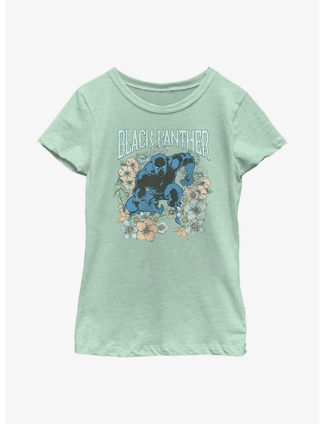 Marvel Black Panther Spring Pounce Youth Girls T-Shirt, MINT, hi-res