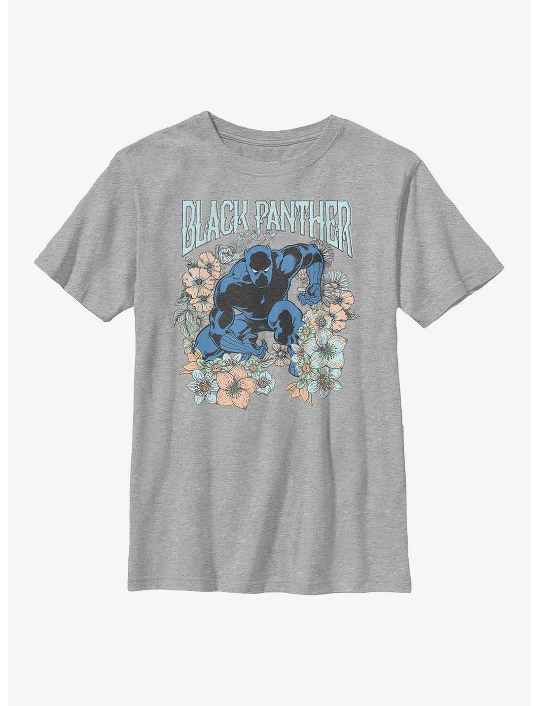 Marvel Black Panther Spring Pounce Youth T-Shirt, ATH HTR, hi-res