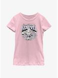 Marvel Captain Marvel Captain Marvel Spring Youth Girls T-Shirt, PINK, hi-res