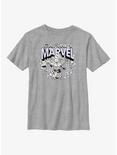 Marvel Captain Marvel Captain Marvel Spring Youth T-Shirt, ATH HTR, hi-res