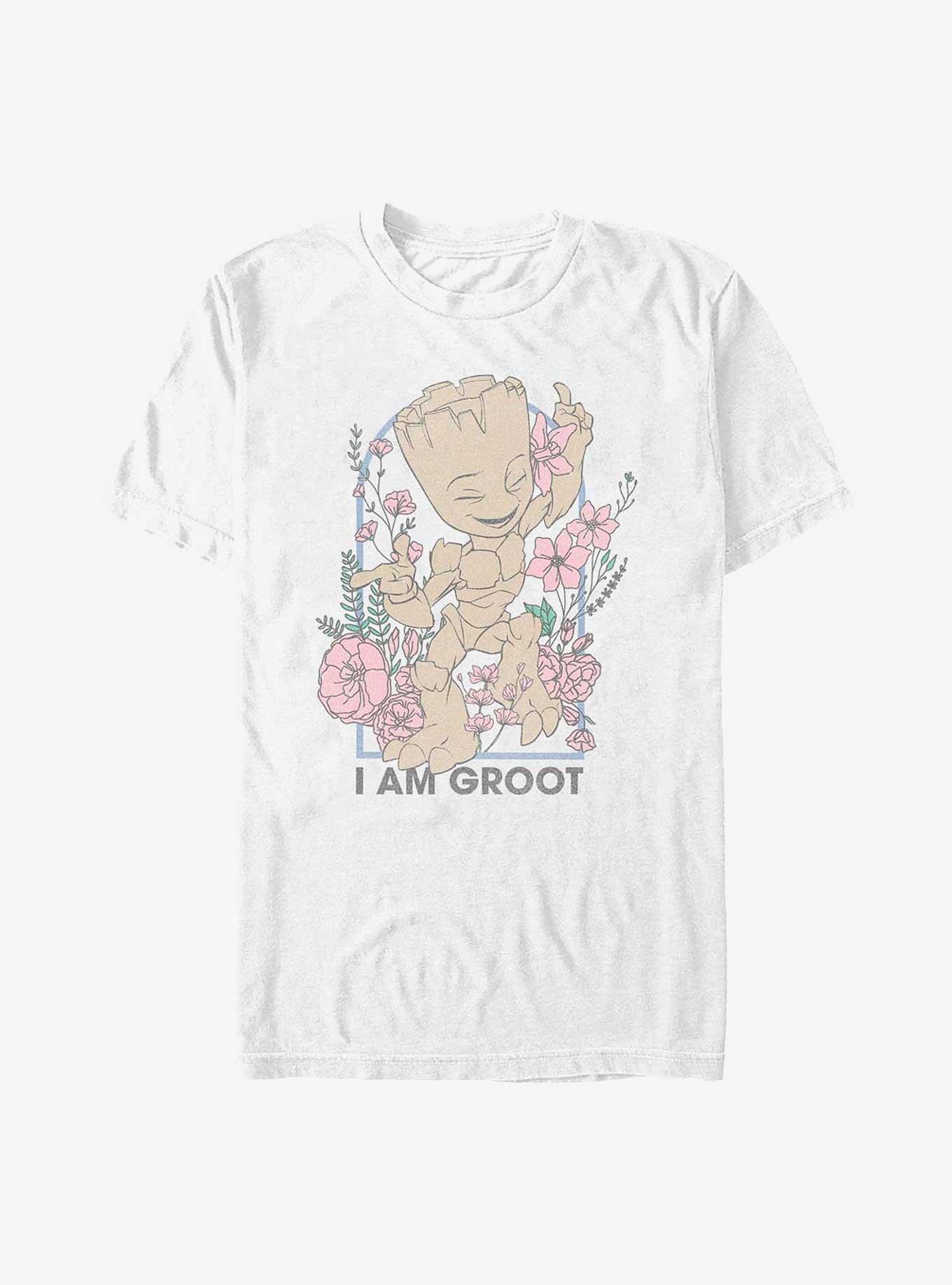 Marvel Guardians Of The Galaxy Floral Groot T-Shirt, , hi-res