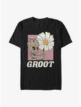 Marvel Guardians Of The Galaxy Groot Flower Box T-Shirt, BLACK, hi-res