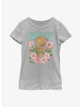 Marvel Guardians Of The Galaxy Groot Flower Dance Youth Girls T-Shirt, , hi-res