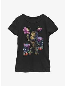 Marvel Guardians Of The Galaxy Groot Plants Youth Girls T-Shirt, , hi-res