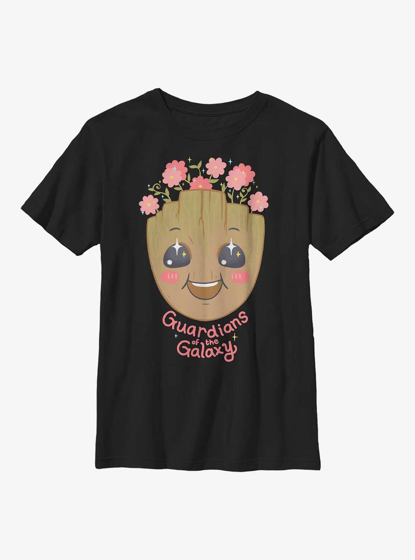 Marvel Guardians Of The Galaxy Groot In Bloom Youth T-Shirt, , hi-res