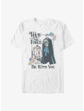 Star Wars The Mandalorian May The Force Be With You Floral T-Shirt, , hi-res