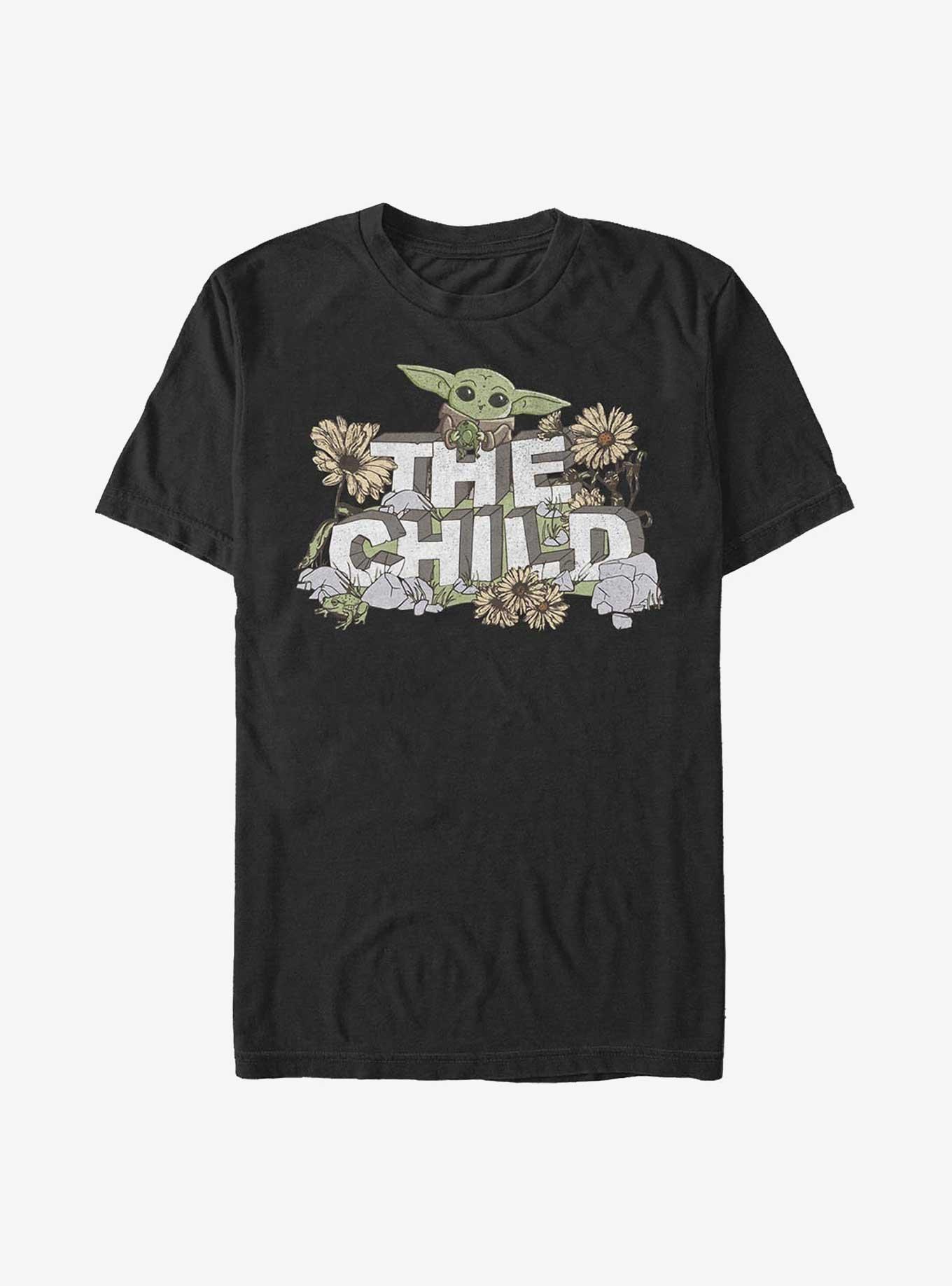Star Wars The Mandalorian Vintage Flower Child Rock T-Shirt, , hi-res