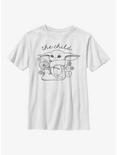 Star Wars The Mandalorian The Child Spring Flowers Youth T-Shirt, WHITE, hi-res