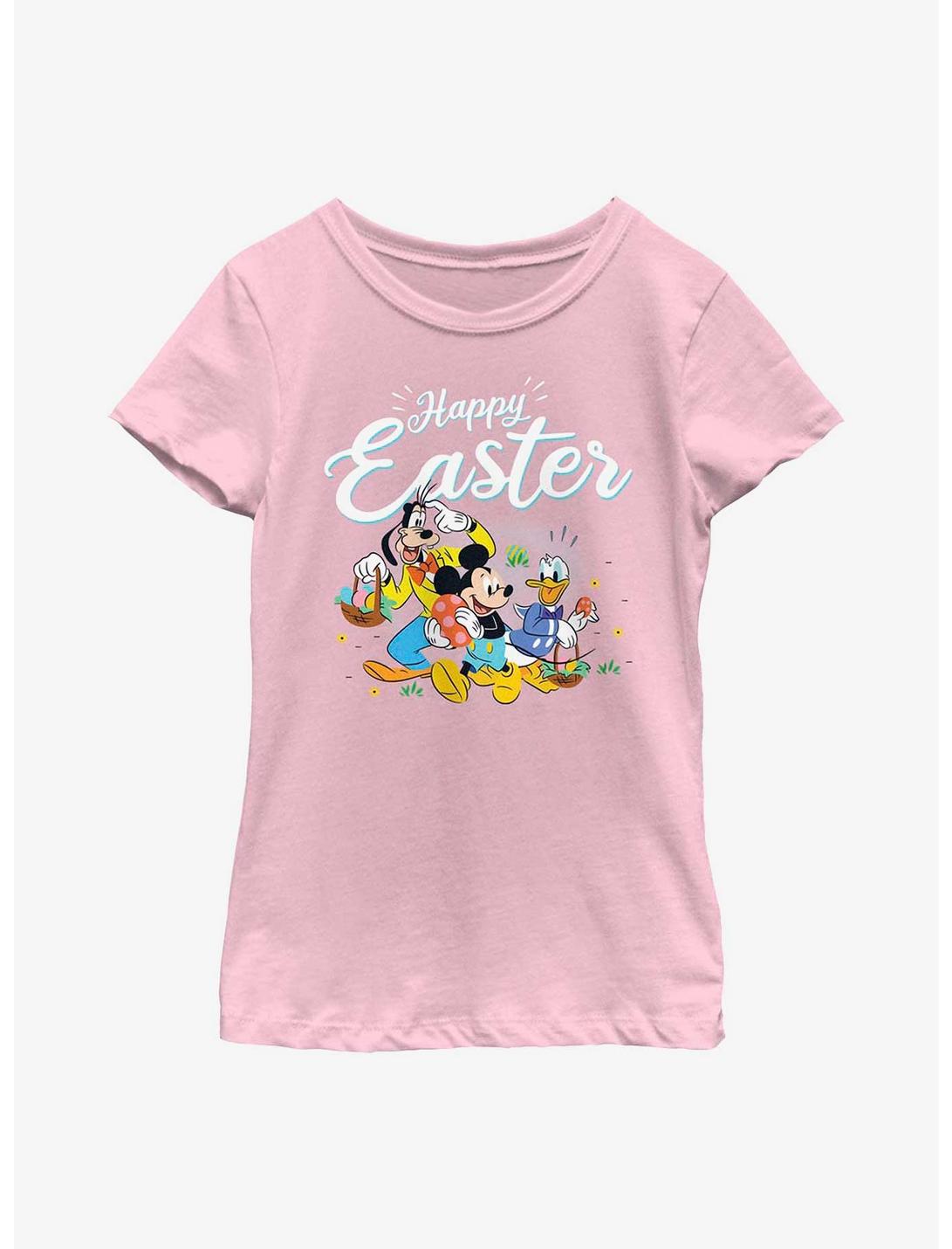 Disney Mickey Mouse And Friends Happy Easter Youth Girls T-Shirt, PINK, hi-res