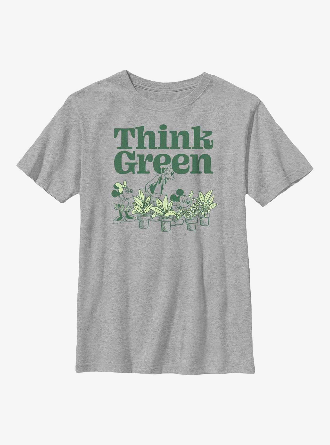 Disney Mickey Mouse Think Green Youth T-Shirt, , hi-res