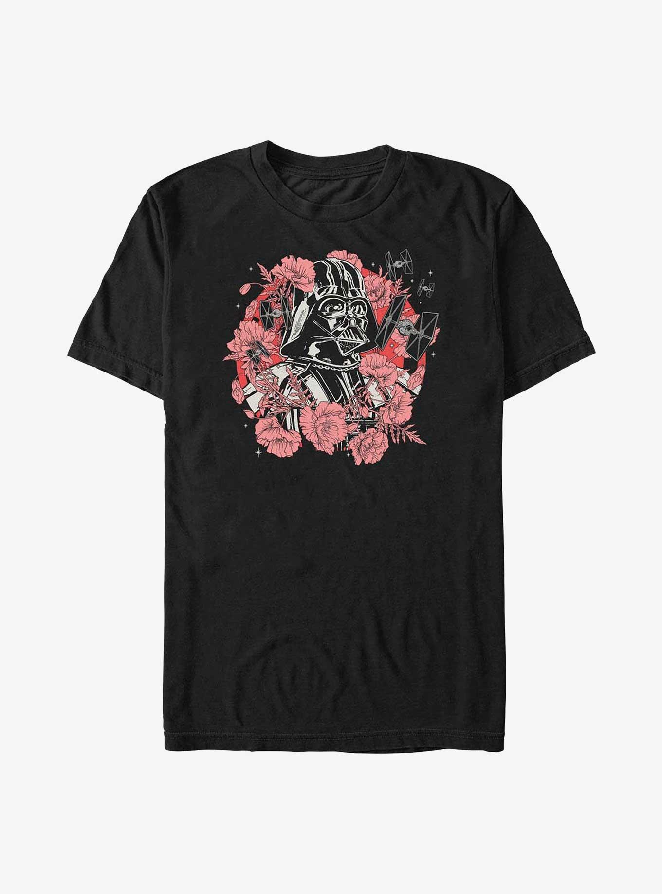 Star Wars Floral Darth Vader T-Shirt, , hi-res