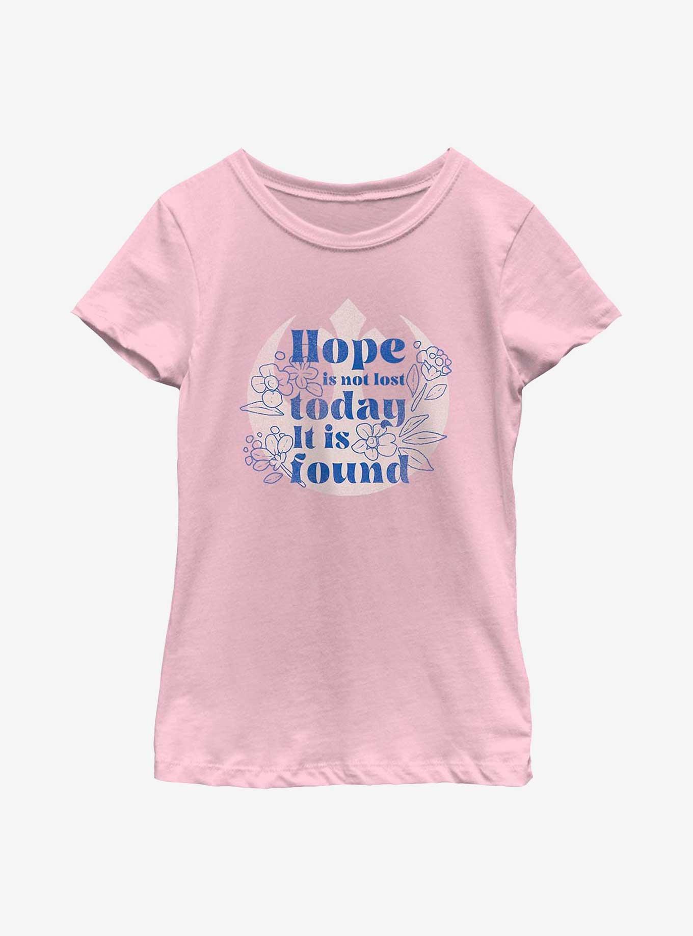 Star Wars Hope Is Not Lost Youth Girls T-Shirt, PINK, hi-res