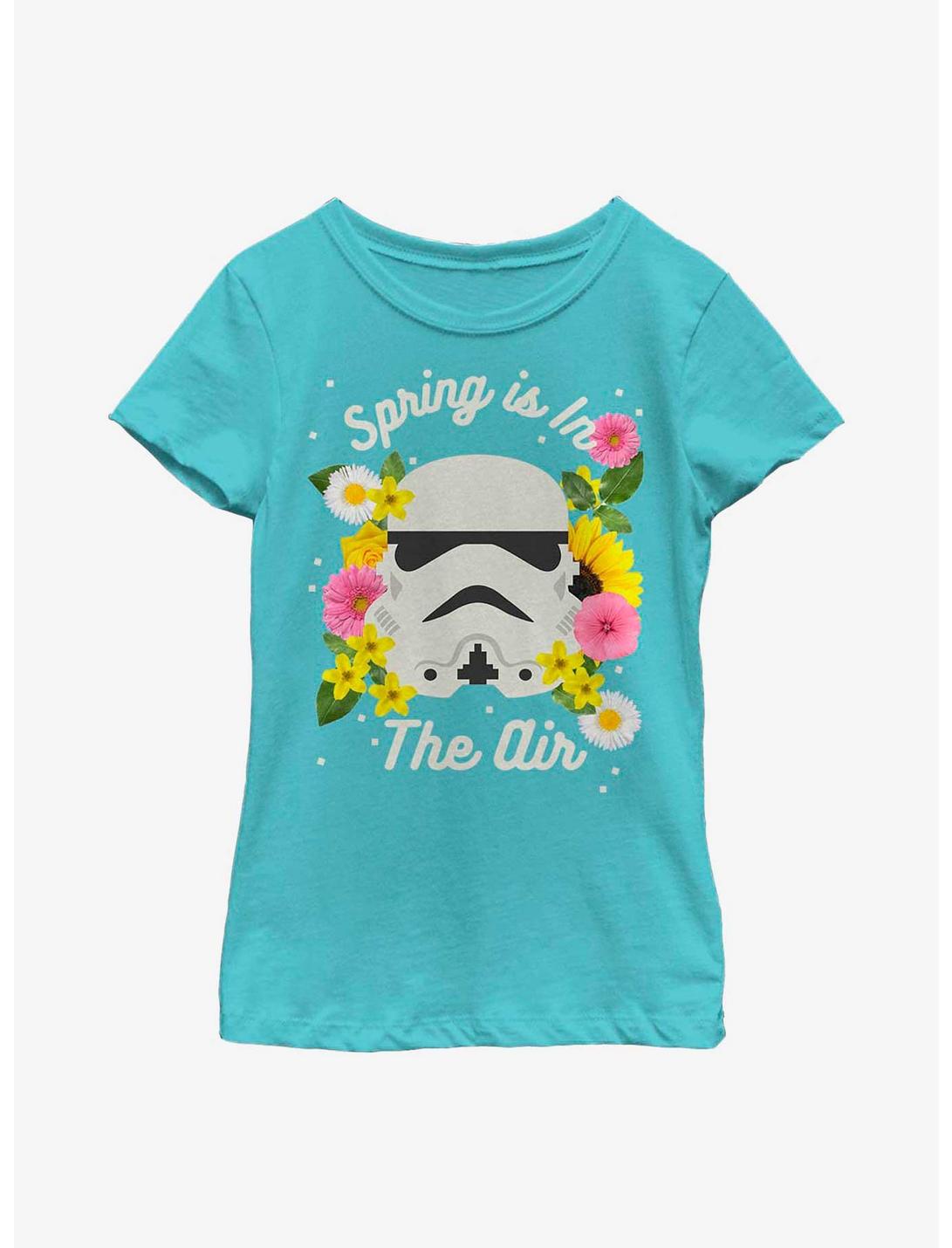 Star Wars Spring Trooper Youth Girls T-Shirt, TAHI BLUE, hi-res