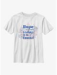 Star Wars Hope Is Not Lost Youth T-Shirt, WHITE, hi-res