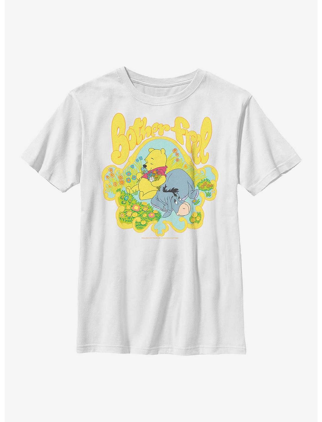 Disney Winnie The Pooh Bother Free Youth T-Shirt, WHITE, hi-res
