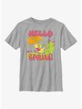 Disney Winnie The Pooh Hello Spring Youth T-Shirt, ATH HTR, hi-res