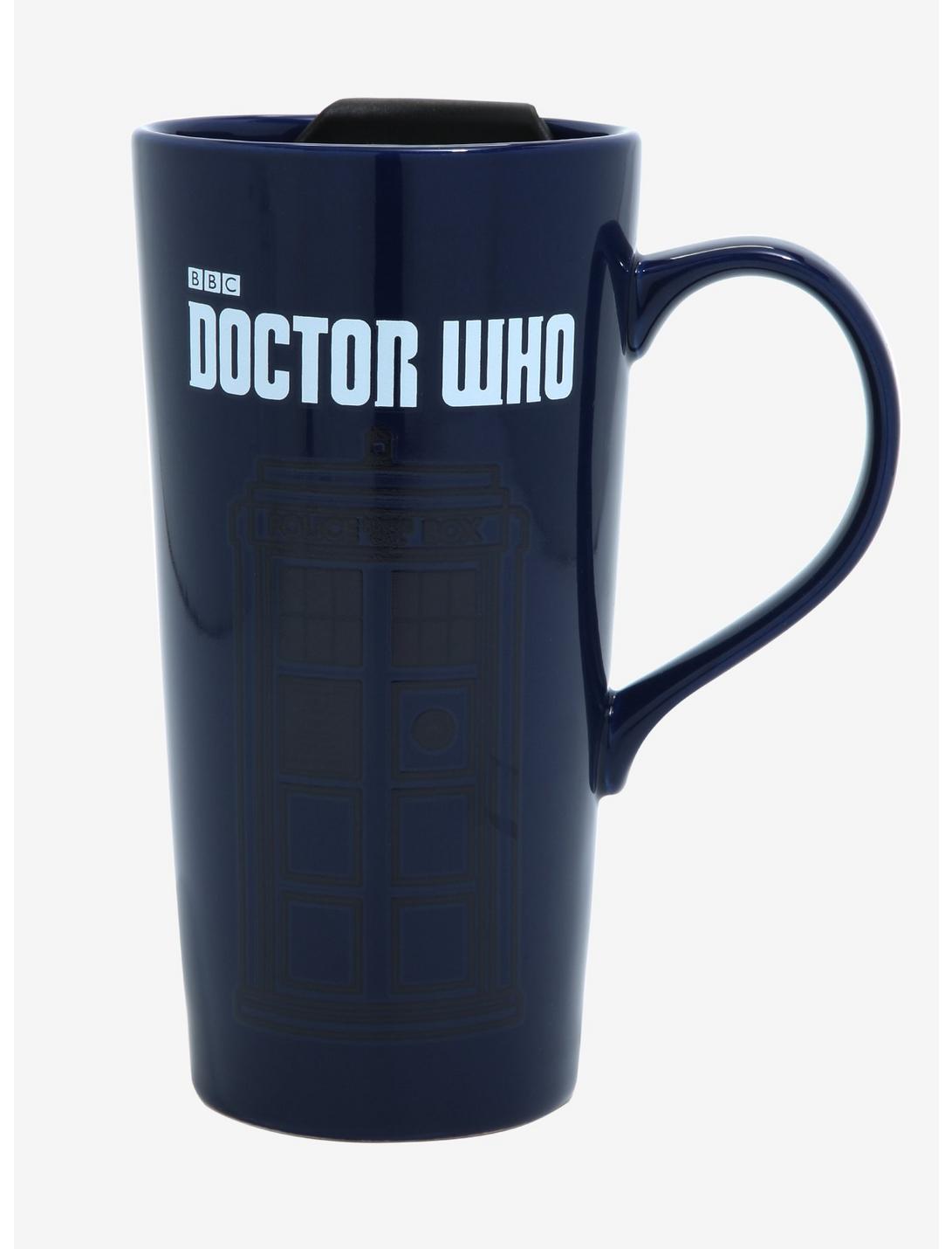 Doctor Who TARDIS Heat Reveal Mug With Lid, , hi-res