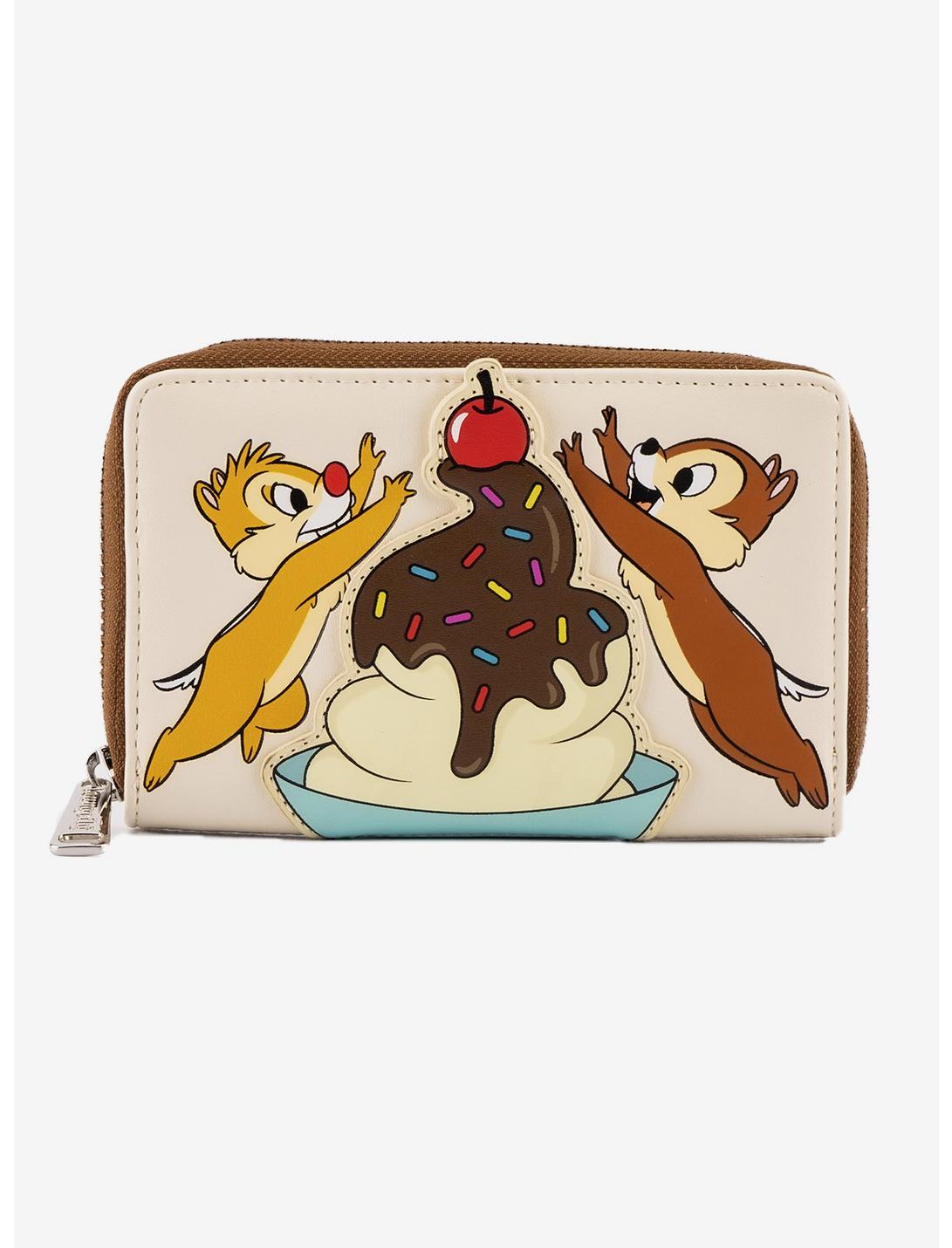 Loungefly Disney Chip 'N' Dale Cherry On Top Zipper Wallet, , hi-res