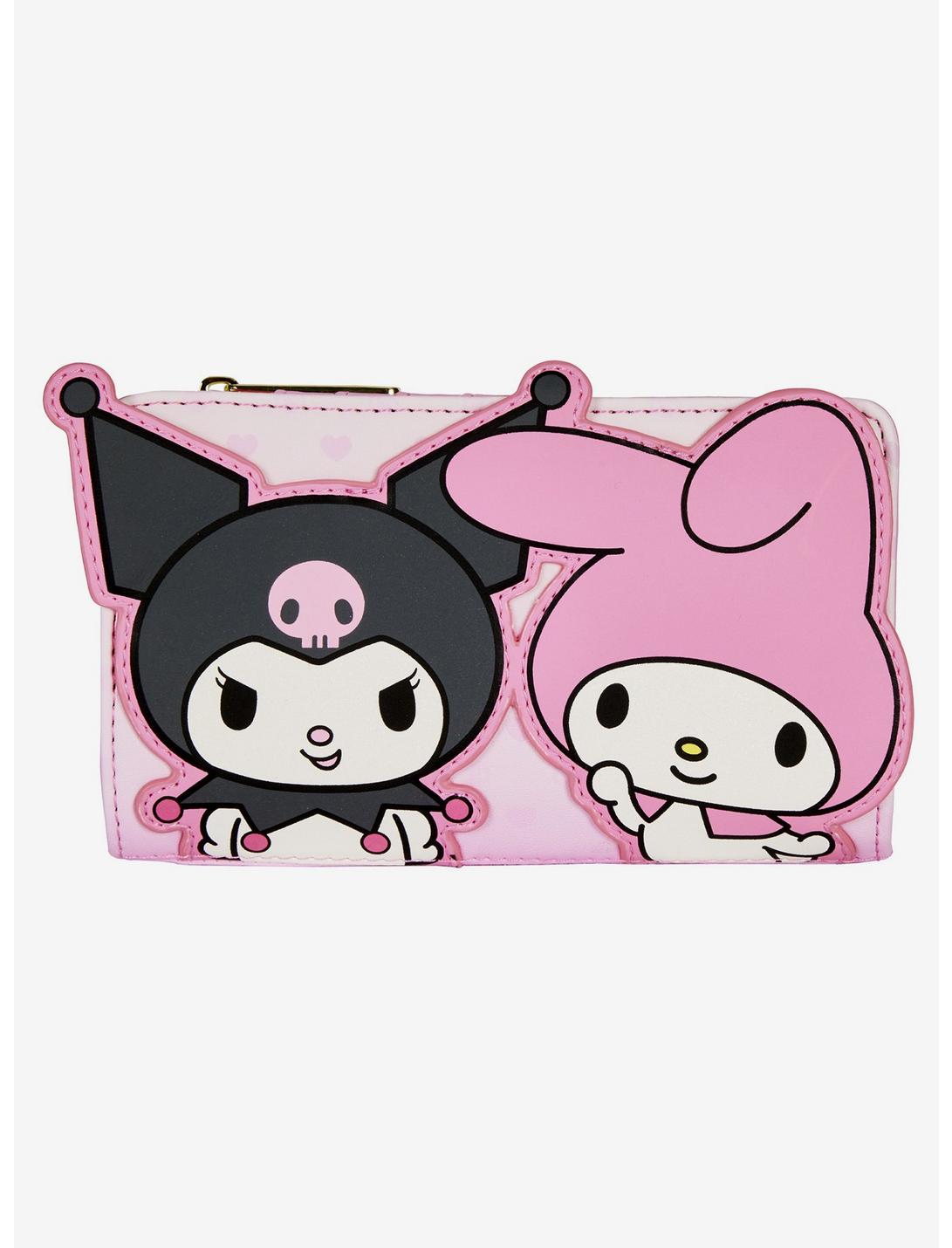 Loungefly My Melody & Kuromi Flap Wallet, , hi-res