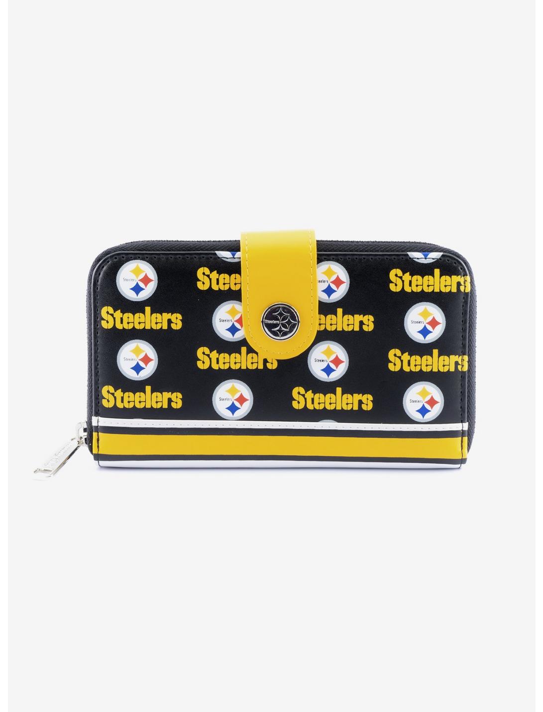 Loungefly NFL Pittsburgh Steelers Zipper Wallet, , hi-res