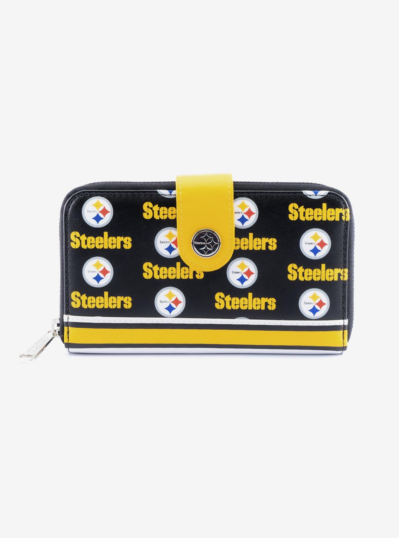 Loungefly NFL Pittsburgh Steelers Zipper Wallet, , hi-res