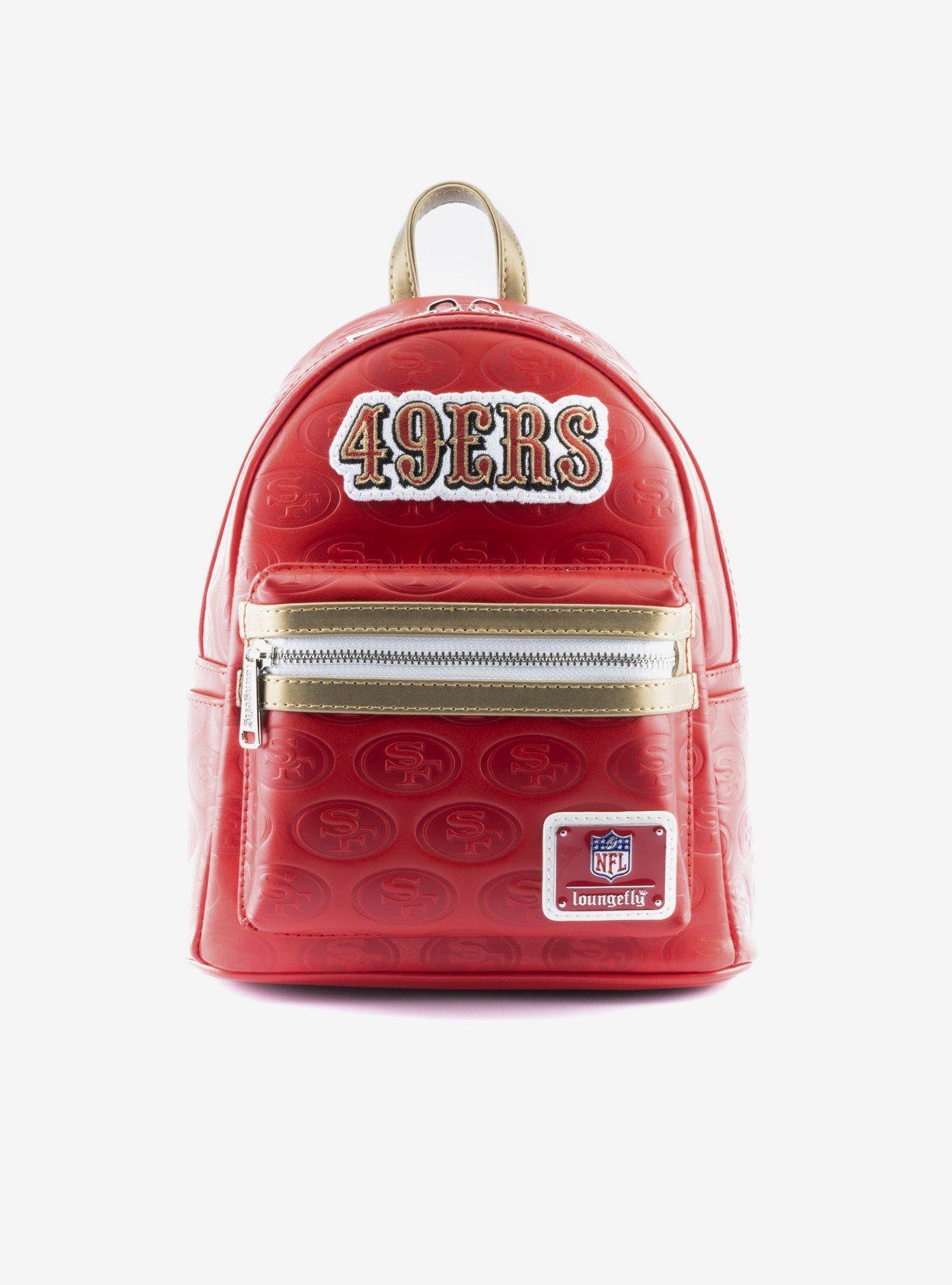 Loungefly NFL San Francisco 49ers Logo Mini Backpack Her Universe