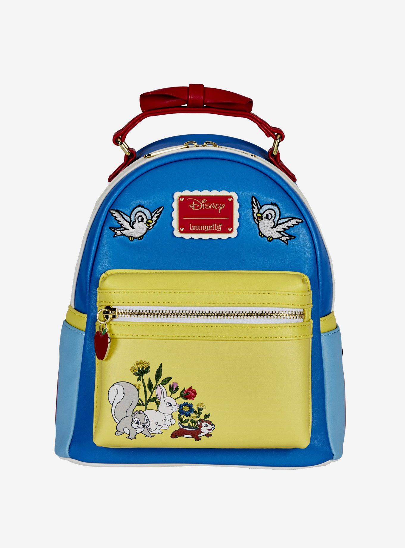 Loungefly Disney Snow White And The Seven Dwarfs Bow Handle Mini Backpack, , hi-res