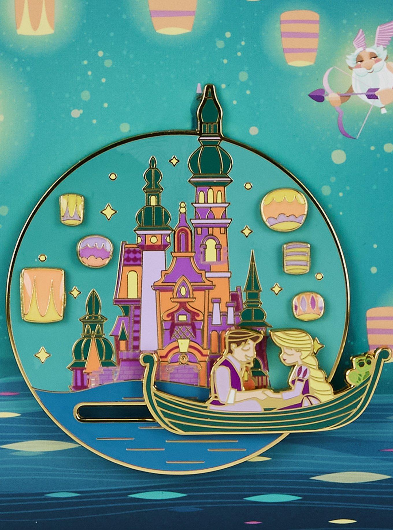 Loungefly Disney Tangled 3 Inch Sliding Enamel Pin, , hi-res