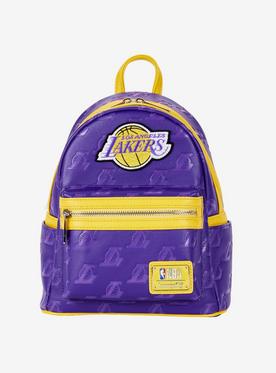Loungefly NBA LA Lakers Logo Mini Backpack
