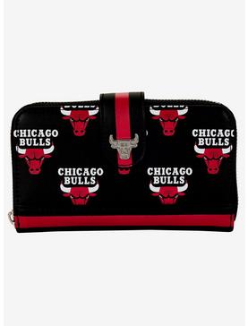 Loungefly NBA Chicago Bulls Logo Zipper Wallet, , hi-res