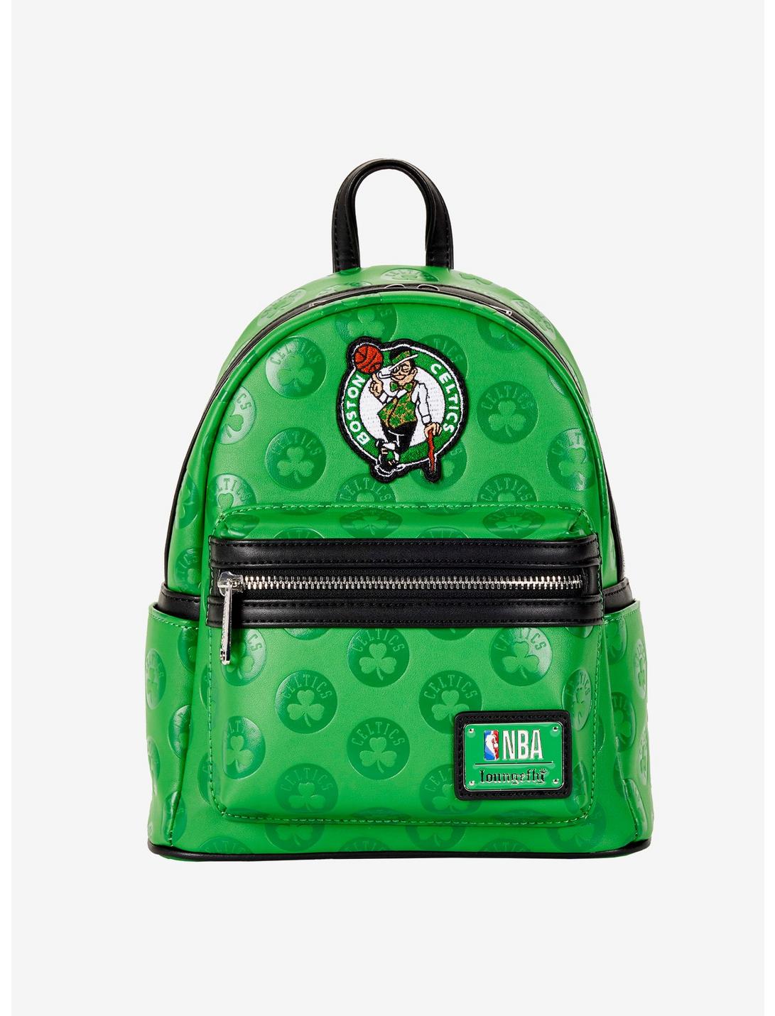 Loungefly NBA Boston Celtics Logo Mini Backpack, , hi-res