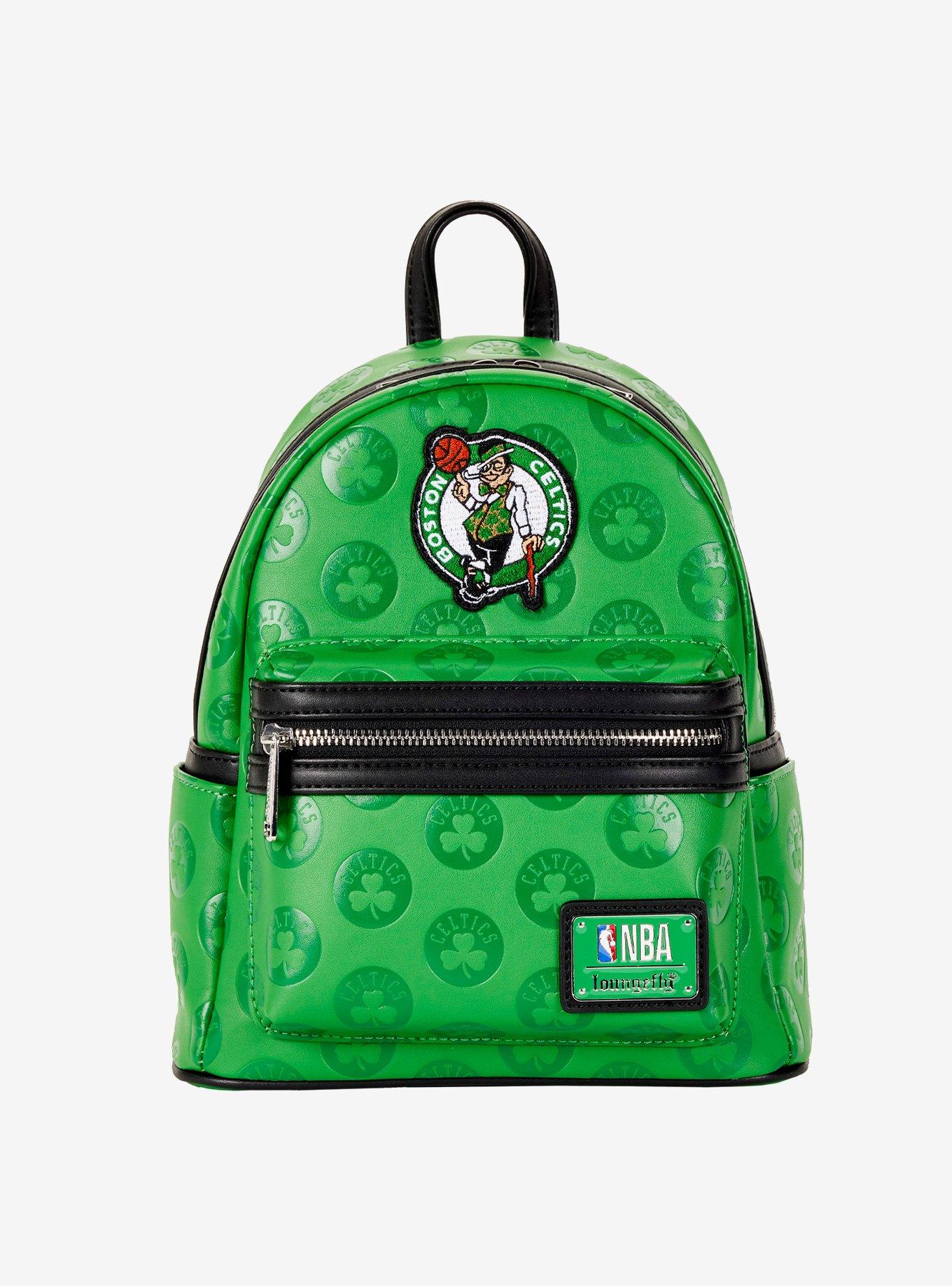 Loungefly NBA Boston Celtics Logo Mini Backpack, , hi-res