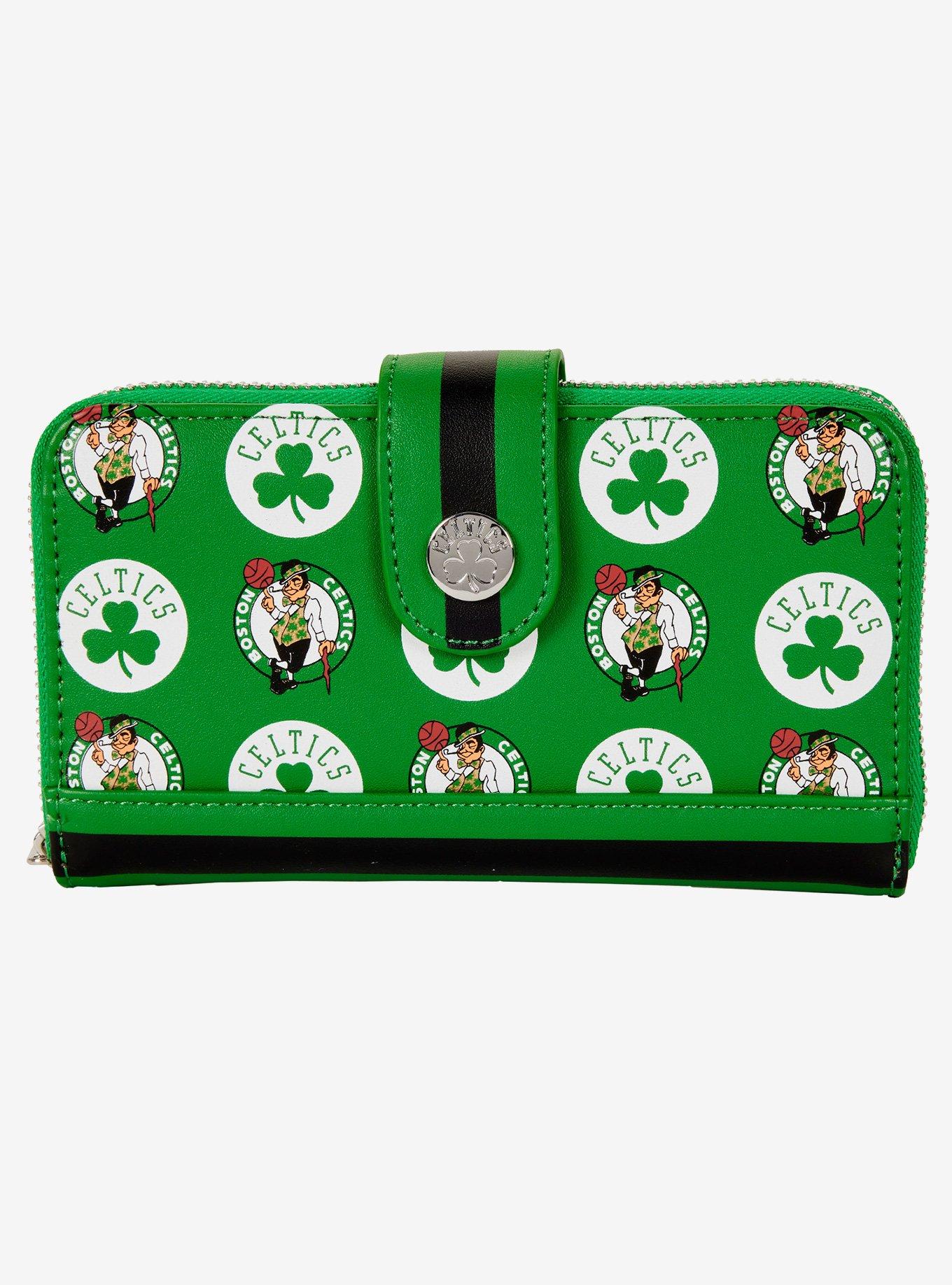 Loungefly NBA Boston Celtics Logo Zipper Wallet, , hi-res