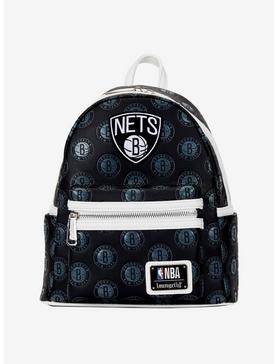 Loungefly NBA Brooklyn Nets Logo Mini Backpack, , hi-res