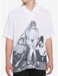 Nirvana Group Photo Woven Button-Up, BRIGHT WHITE, hi-res