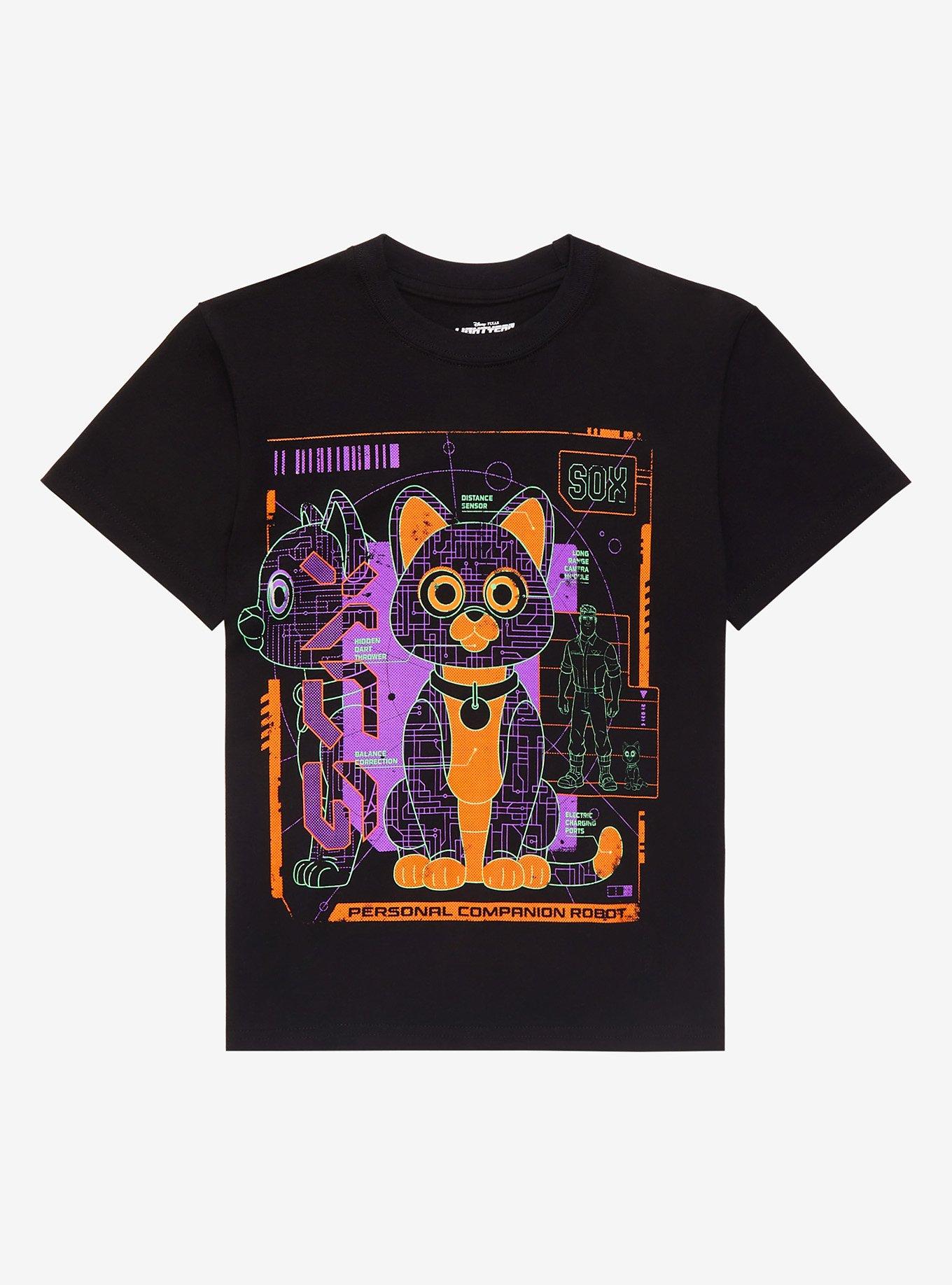 Disney Pixar Lightyear Sox Blueprint Youth T-Shirt - BoxLunch Exclusive , , hi-res