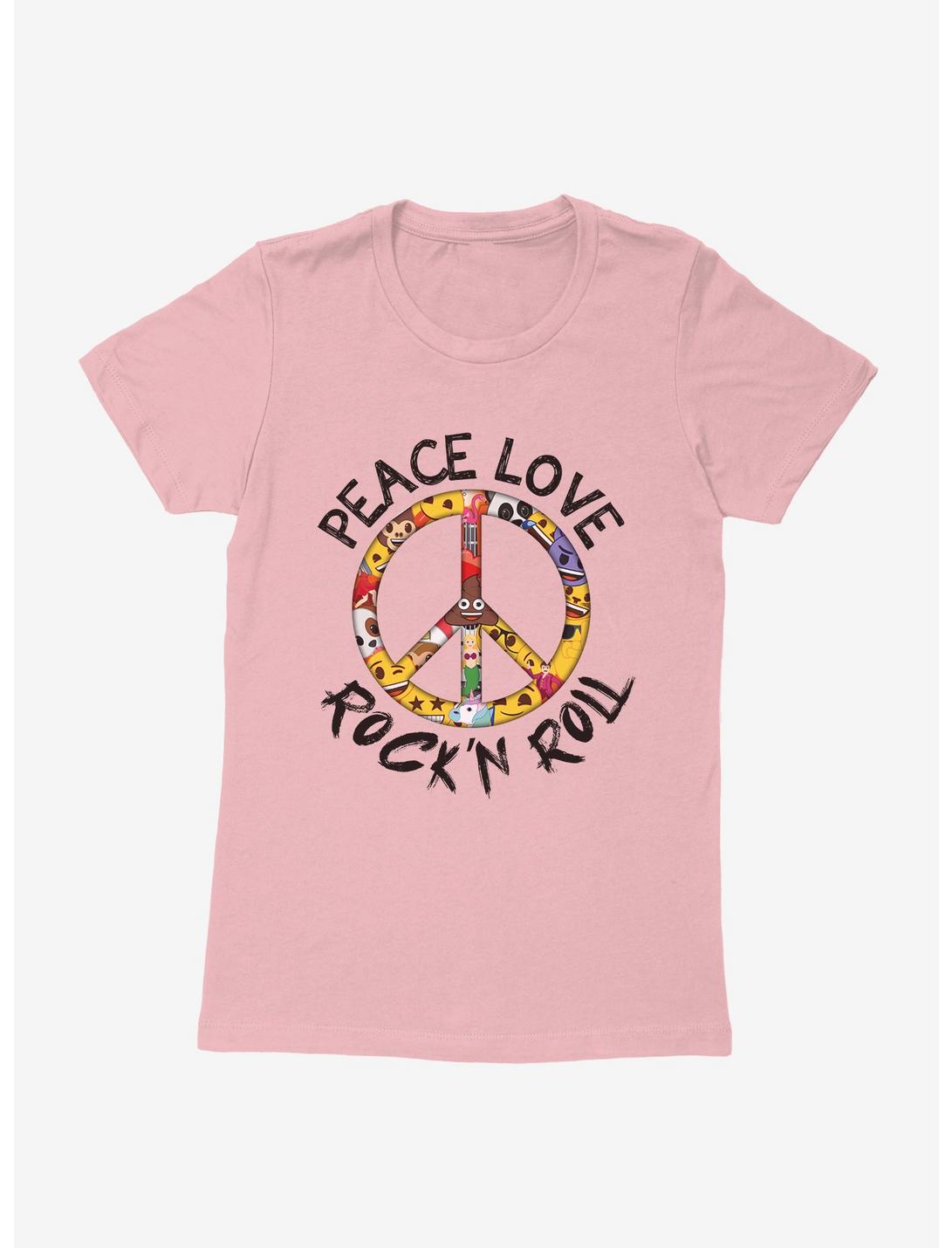 Emoji Peace Emoji Womens T-Shirt, LIGHT PINK, hi-res