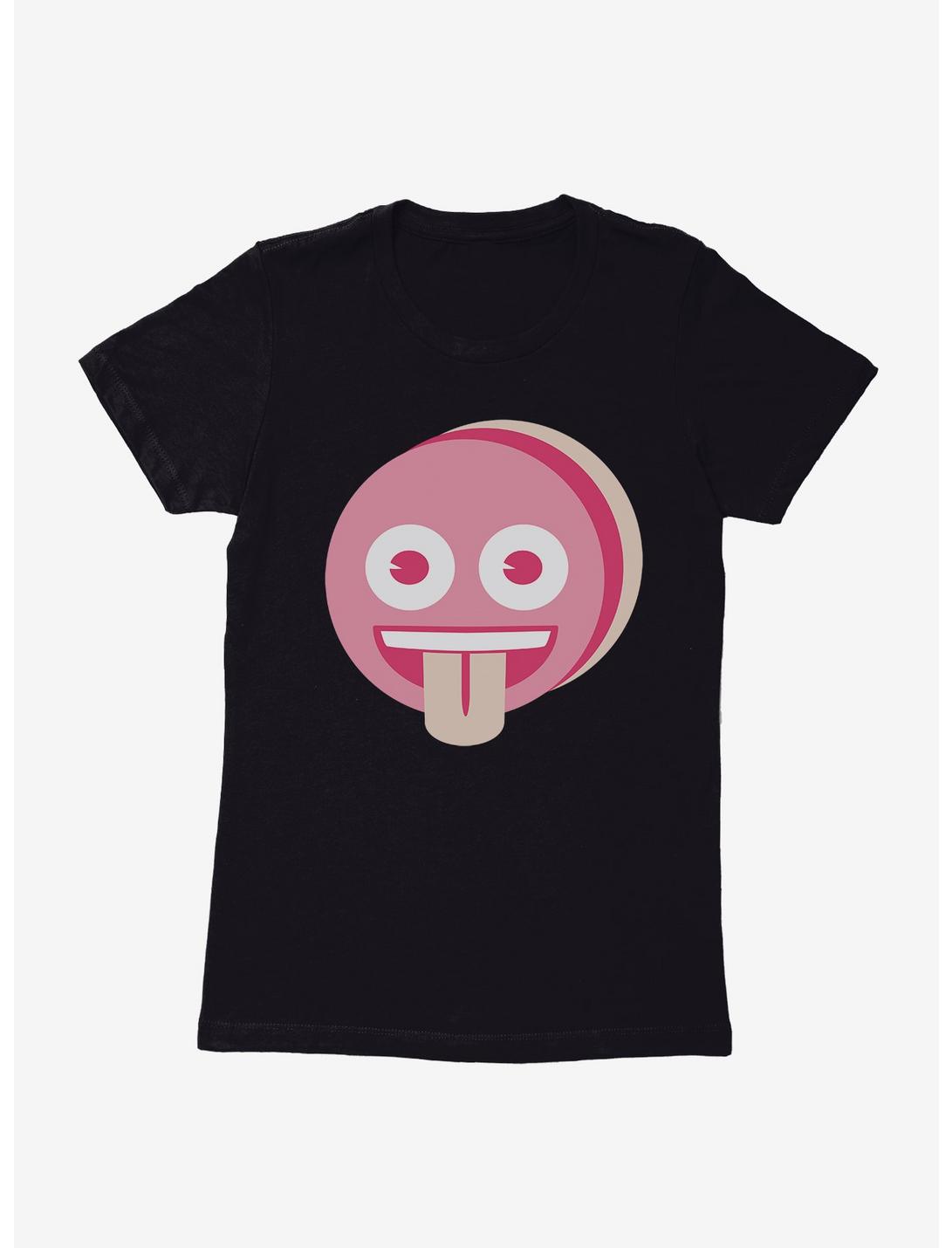 Emoji Tongue Out Emoji Womens T-Shirt, , hi-res