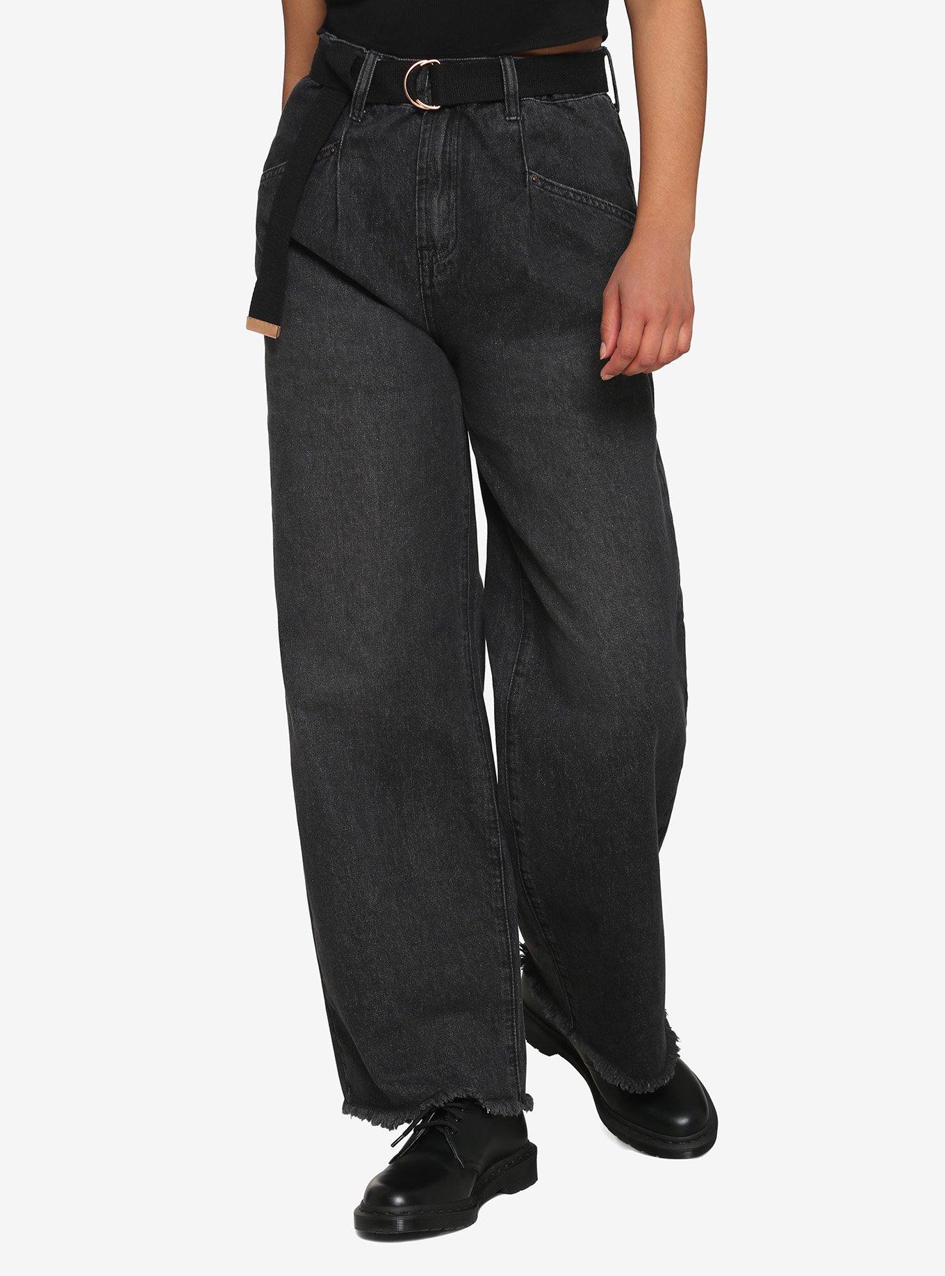 DEX/BLACKTAPE-WIDE LEG DENIM PANT
