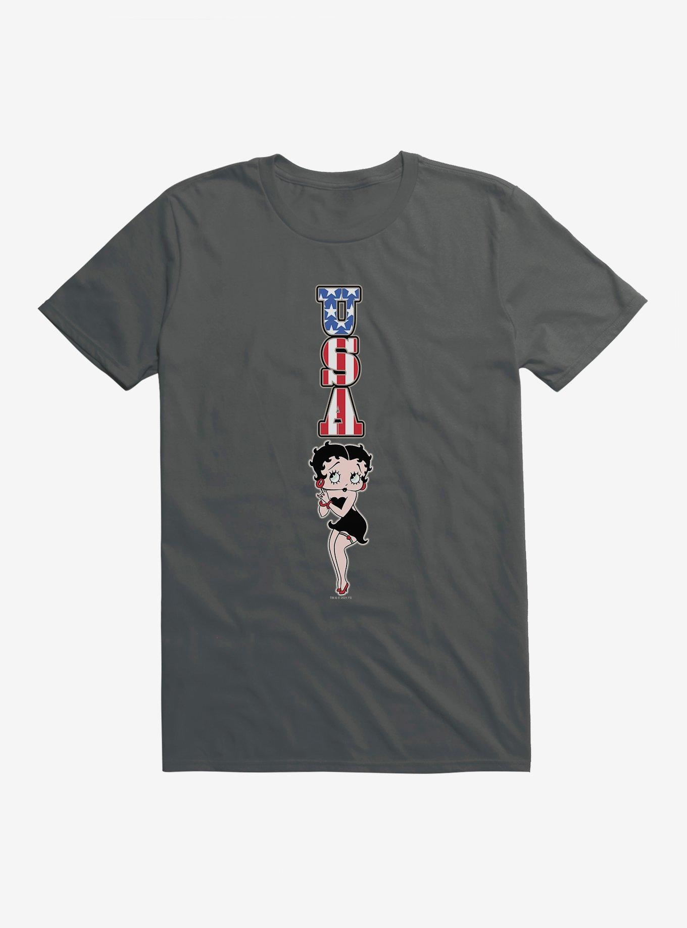 Betty Boop Americana USA T-Shirt, , hi-res