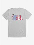 Betty Boop Stars and Stripes USA T-Shirt, , hi-res