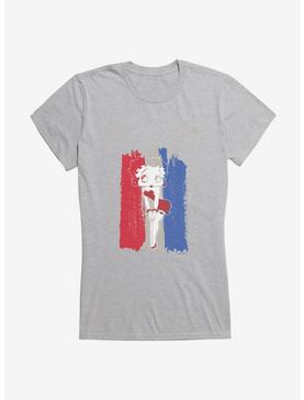 Betty Boop Red and Blue Fireworks Girls T-Shirt, , hi-res