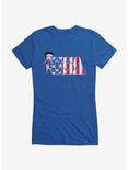 Betty Boop Stars and Stripes USA Girls T-Shirt, , hi-res
